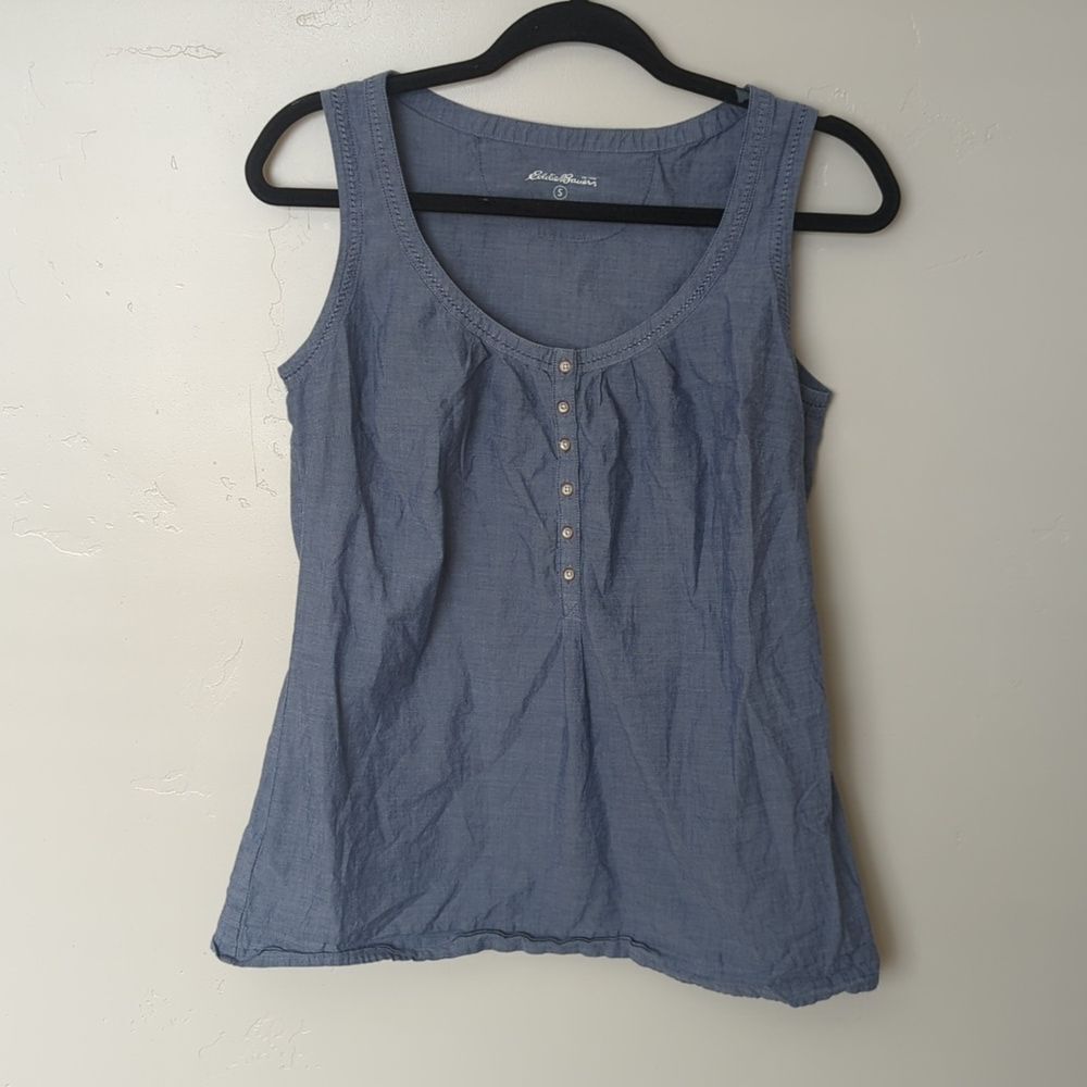 Eddie Bauer Blue Tank Top